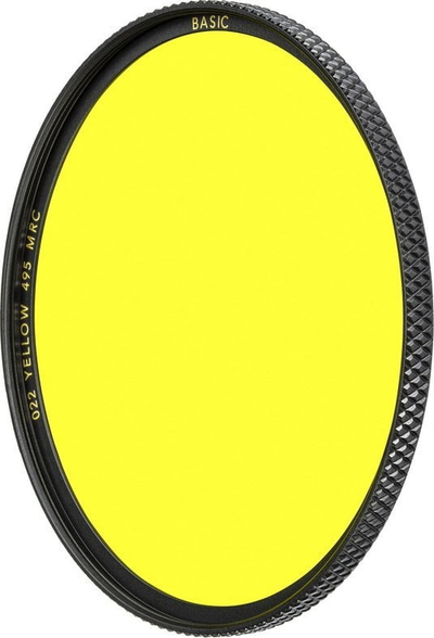Filtër fotografik B+W Basic 022M MRC, 39mm, Yellow 495