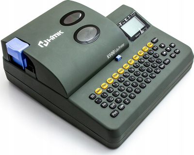 Printer etiketa H-mik K900, termik, me tastierë QWERTY, gri e errët