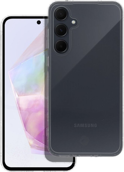 Maskë telefoni Forcell F-Protect për Samsung Galaxy A35, transparente, e butë