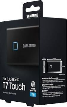 Disk SSD Samsung T7 Touch (MU-PC1T0K/WW), i zi 