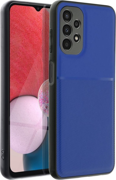 Futera Noble për Samsung Galaxy A13 4G, prej TPU-je dhe polikarbonati, blu