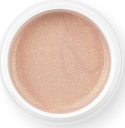 Xhel ndërtues për thonj Claresa Soft&amp;Easy Champagne, UV LED, 12g, ngjyrë nude me shkëlqim