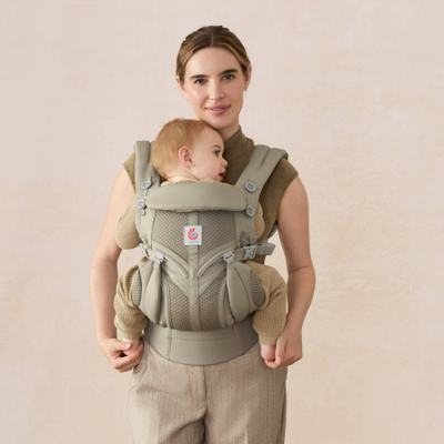 Mbajtëse bebe Ergobaby Omni Classic Mesh, ergonomike, rrjetë ajrosëse, ngjyrë ulliri