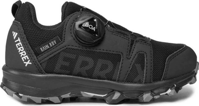 Këpucë jashtë për çuna Adidas Terrex Agravic BOA R.RDY K, të papru me ujë, të zeza, nr 39 1/3