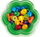 Lodër për fëmijë- Daisy box chunky pets, 28 copë