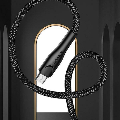 Kabllo USB Usams U31, USB-A në microUSB, 3 m, e kuqe