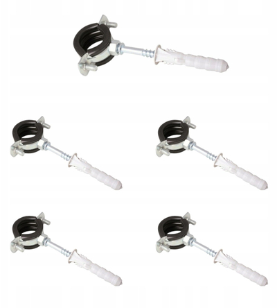 Kllap çeliku me gomë 3/4", 24–28mm, gri