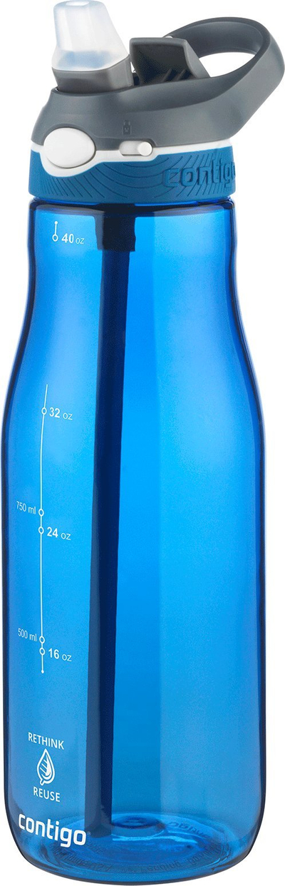 Shishe uji Contigo Ashland Tritan Renew Monaco, 1.2L, plastike, blu
