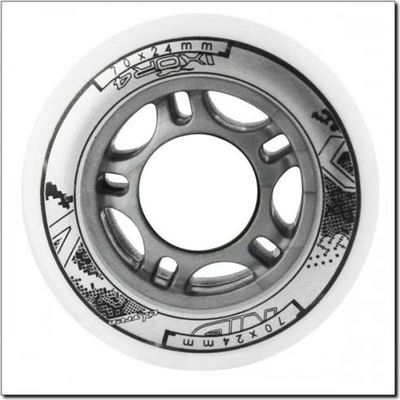 Тркала за ролери Nils Wheels, сет 4 парчиња, 70 x 24 mm, PU 82A, бели