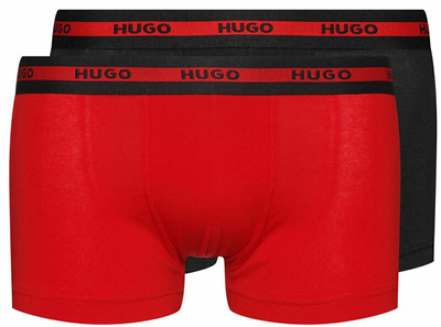 Set mbathje për meshkuj Hugo Boss, 2 palë, të kuqe/zeza