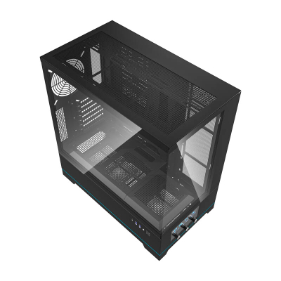 Kuti kompjuterike Darkflash DY451 pa ventilatorë (i zi)