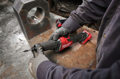 Gërryese drejtuese Milwaukee M18 FDGROVB Fuel, 18V, pa furça, e kuqe me të zezë