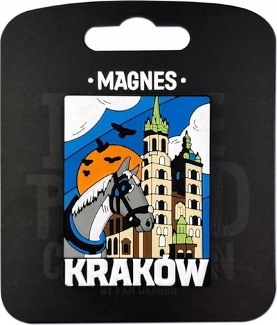 Magnet për frigorifer Teka I love Poland Krakow 614360, për zbukurim, shumëngjyrësh