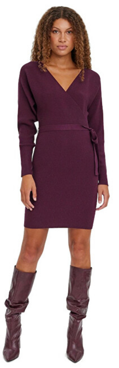 Fustan Vero Moda VMHOLLYREM Regular Fit, i kuq i errёt
