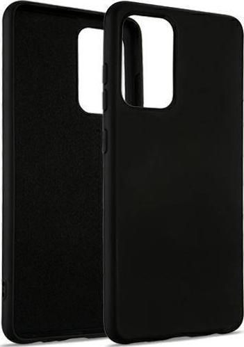 Këllëf silikoni i mirë për telefon Samsung M13 4G, A13 5G, A04s, i butë, që s’u gërvisht kollaj, i zi