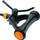Ротирачки прскалник за градина Fiskars 1023657, метален, со тркала