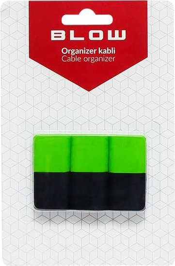 Organizues kabllosh Blow 42-115, set, jeshile e zezë