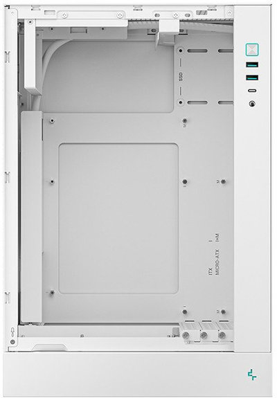 Kuti PC Deepcool Mini CH170 Plus, mATX Mini ITX, e bardhë