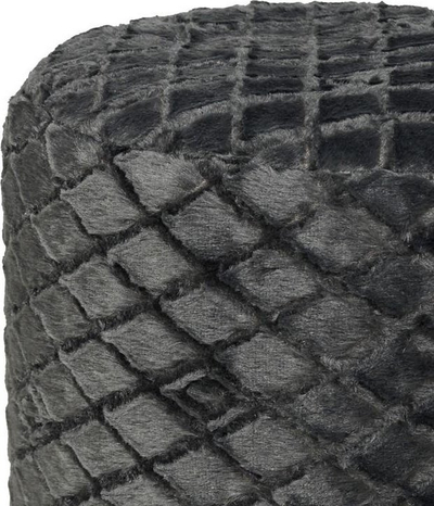 Pouf dekorativ Luxima Rhombuses, lartësi 45 cm, grafik