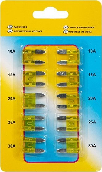 Siguresë mini për makinë Blow 1417, 20A, paketim 100 copë