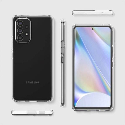 Këllëf telefoni Spigen Liquid Crystal ACS04311, për Samsung Galaxy A53 5G, fleksibël, transparent
