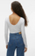 Bluzë Vero Moda VMHEAVEN Slim Fit 10298465 Bright White