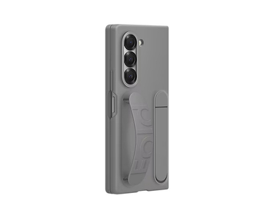 Mbështjellës për Samsung Galaxy Fold 6, silikon, i hirtë