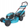 Kosiatore me benzinë Könner & Söhnen MasterCut KS 56LMG-SP, 4.4kW 6.0HP 224cc, gjerësi kositje 56cm, blu