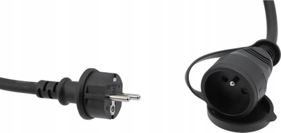 Prizë zgjatëse kantieri Yato, 3x1.5mm², 40 m, e zezë
