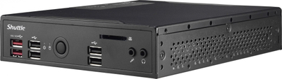 Mini PC Shuttle XPC Slim DS20U3V2, Intel Core i3 10110U, pa disk e RAM, i zi