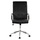 Karrige zyre Josef velur e zezë inox bazë 58×61×105–113 cm (HM1181.04), zezë