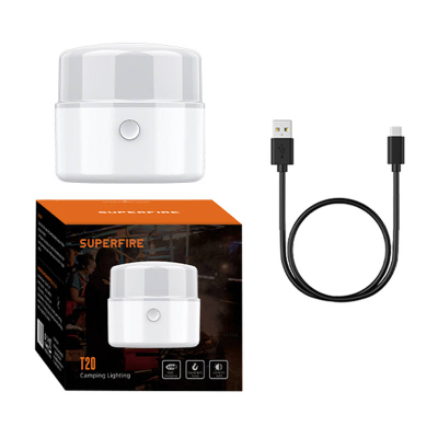 Lampë kampingu Superfire T20, 180lm, USB