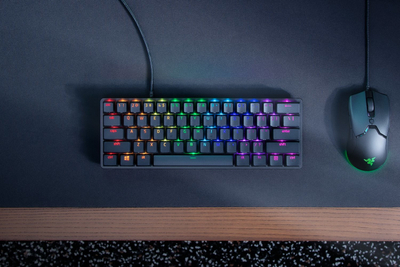 Тастатура за игри Razer Huntsman Mini SWE, Purple Switch, RGB, црна