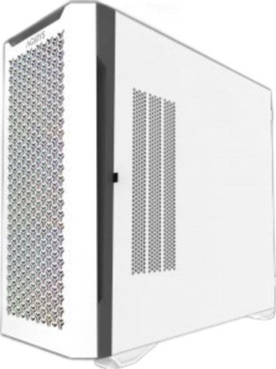 Kasa PC AQIRYS Aquilla, mid tower, E ATX, e bardhë ARGB