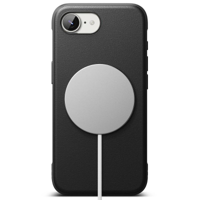 Футрола за телефон Ringke Onyx Magnetic MagSafe за iPhone 16e, TPU, црна