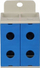 Terminal hekurudhor Incobex ZGX-2x35, 2 pole, 35mm², blu