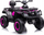 Quad elektrik për fëmijë S615, bateri 24V, 107x57x48cm, rozë