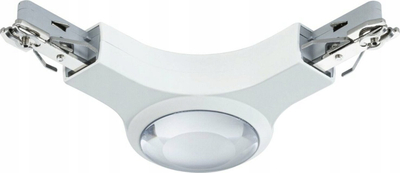 Lidhës shine LED Paulmann URail L Connector 827, dritë e ngrohtë, i bardhë