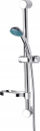 Set dushi Perfexim JL-2828 COMA, shinë montuese, kokë dushi me një funksion, argjendtë