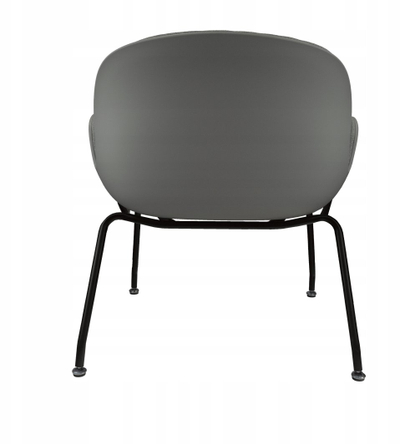 Fotelja Nuforma IMOLA, dizajn modern, 73x65.5x65.5cm, gri