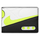 Portofol kartelash Nike Air Max 90 Icon, 5 xhepa kartelash, sintetike, i bardhë i zi jeshil neon