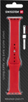 Rrip Swissten Silicone për Apple Watch, 42–44 mm, silikon, i kuq