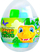 Set lodër LovinDo Surprise Dino Egg, 4 plastelina, figurë dinosauri