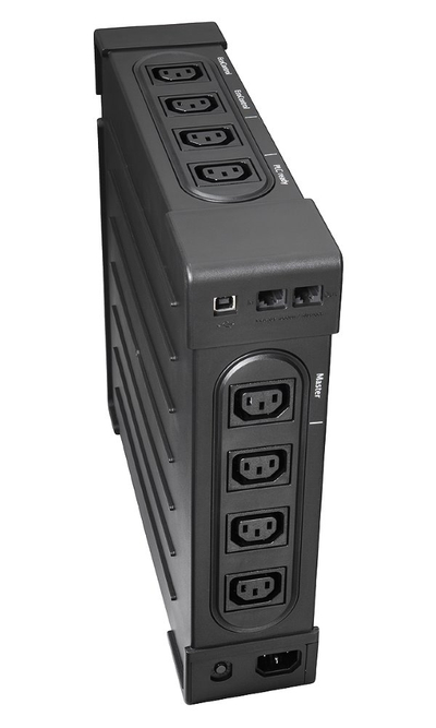 UPS Eaton Ellipse ECO, 1600VA, 1000W, 8x IEC C13, e zezë