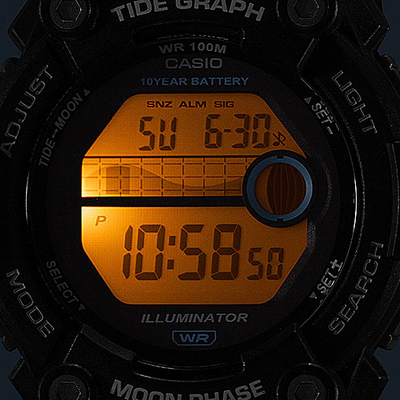 Orë sportive Casio WS-1300H-1AVEF, e zezë