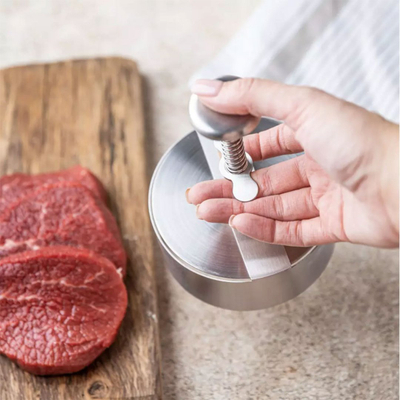 Shtypës burgerësh Kinghoff KH 1879, 11.4 cm, inox