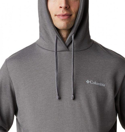 Duks për meshkuj Columbia Viewmont II Sleeve Graphic City Grey Heath, XL, i hirtë