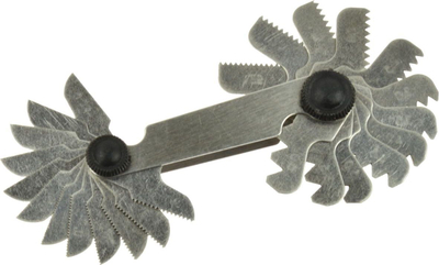 Мерка за навои GEKO 24 делови, 0.25 6 mm, метален