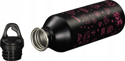 Shishe uji Coocazoo SodaLoda, 0.75L, çelik inox, rozë