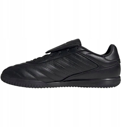 Patika futbolli Adidas Copa Gloro II IN IE1155 për sallë, lëkurë, ngjyrë e zezë